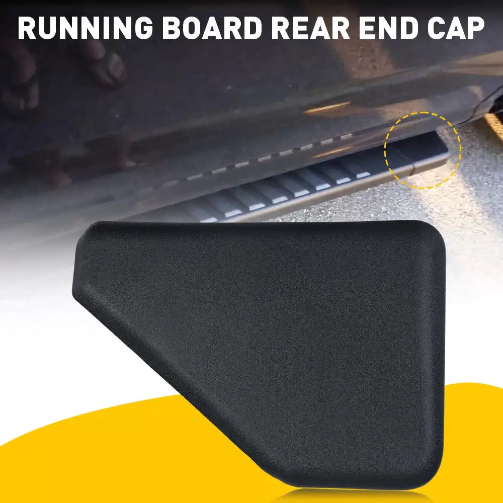 LEFT DRIVER SIDE STEP RUNNING BOARD END CAP COVER BLACK FOR 2015-2022 FORD F150 6B93BC-57 [10]