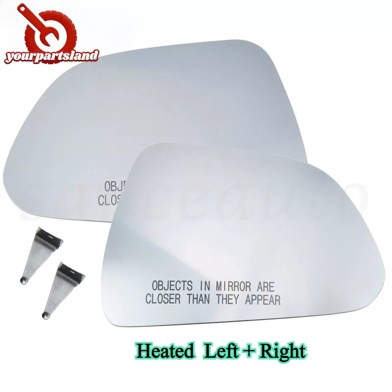 LH RH Rearview Mirror Glass Power Heated W/ Plate For Tesla Model 3 2017-2023 6B93BC-57 [1]