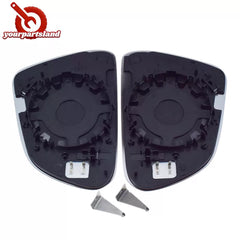 LH RH Rearview Mirror Glass Power Heated W/ Plate For Tesla Model 3 2017-2023 6B93BC-57 [3]