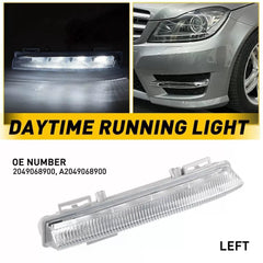 Left DRL Daytime Running Light Fog Lamp FOR MERCEDES BENZ C / E CLASS W204 6B93BC-57 [1]