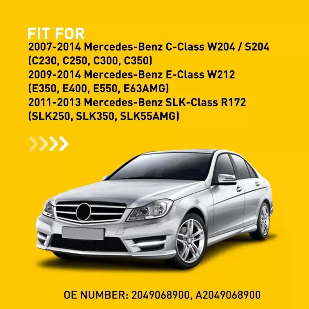 Left DRL Daytime Running Light Fog Lamp FOR MERCEDES BENZ C / E CLASS W204 6B93BC-57 [2]