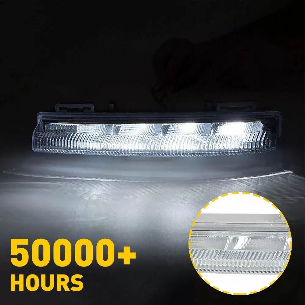 Left DRL Daytime Running Light Fog Lamp FOR MERCEDES BENZ C / E CLASS W204 6B93BC-57 [4]