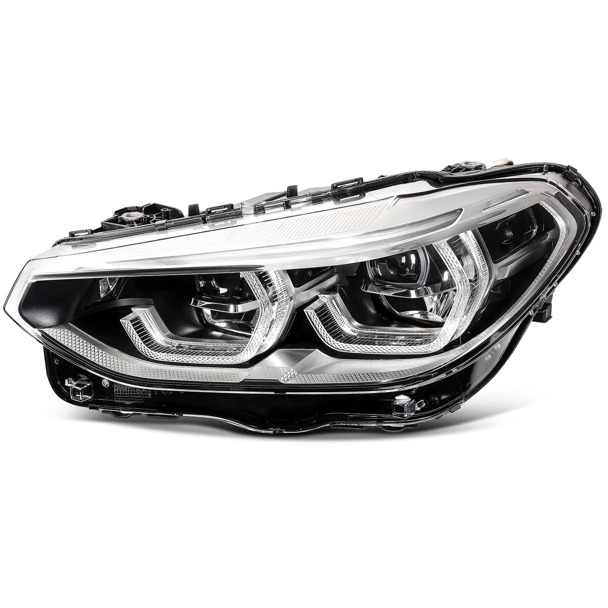 Left Driver Side LED Headlight Assembly For 2018 19 20 2021 BMW X3 X4 2.0L 3.0L KOEEP [1]