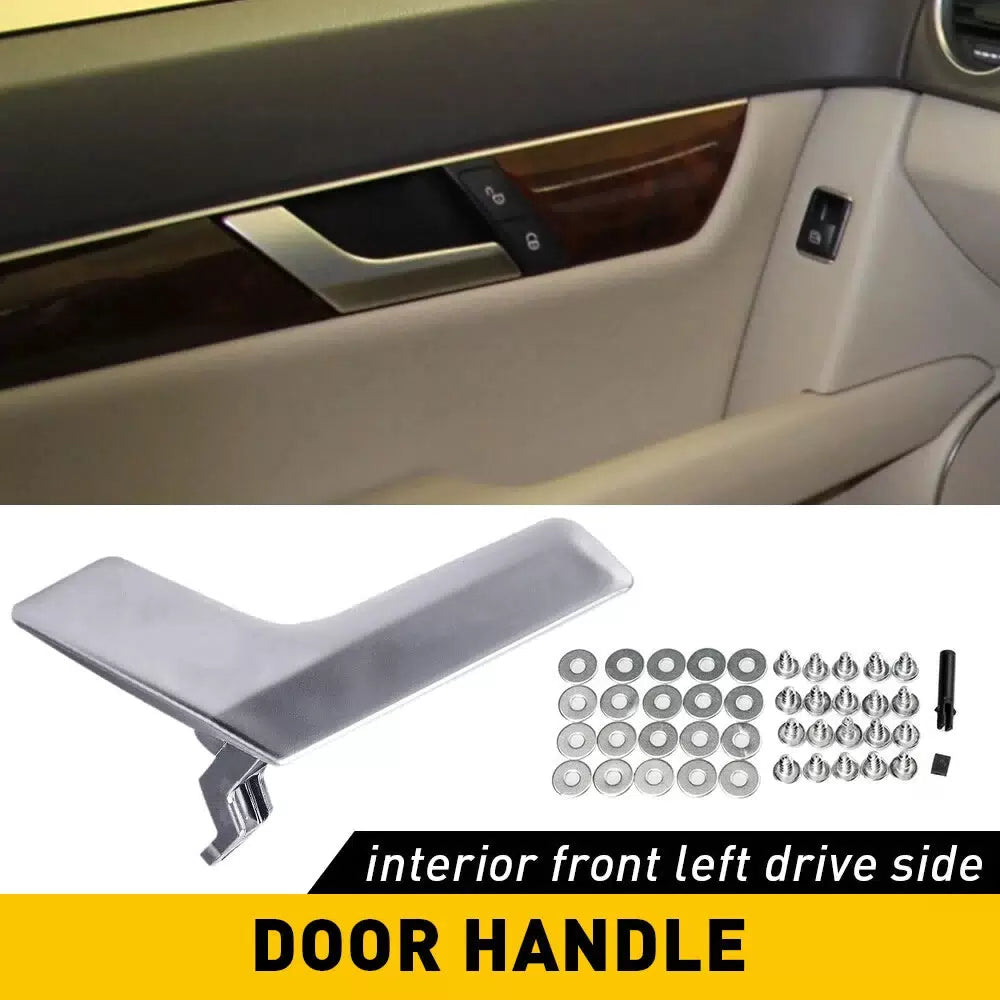 Left Driver Side Matte Inside Door Handle Repair For Kit Mercedes C250 C300 C350 6B93BC-57 [10]