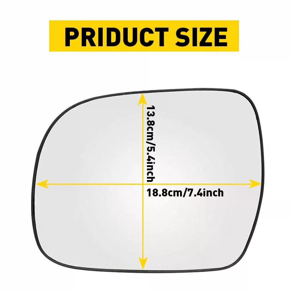 Left Driver Side Wing Mirror Glass Heated For 04-09 Lexus RX RX300 350 400H EOA 6B93BC-57 [2]