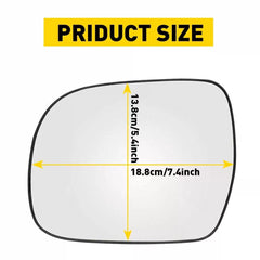 Left Driver Side Wing Mirror Glass Heated For 04-09 Lexus RX RX300 350 400H EOA 6B93BC-57 [2]