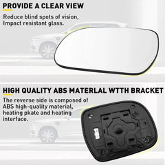 Left Driver Side Wing Mirror Glass Heated For 04-09 Lexus RX RX300 350 400H EOA 6B93BC-57 [3]