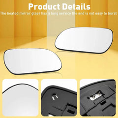 Left Heated Side Right Mirror Glass 04-09 For Lexus RX300 RX330 RX350 RX400H EOA 6B93BC-57 [2]