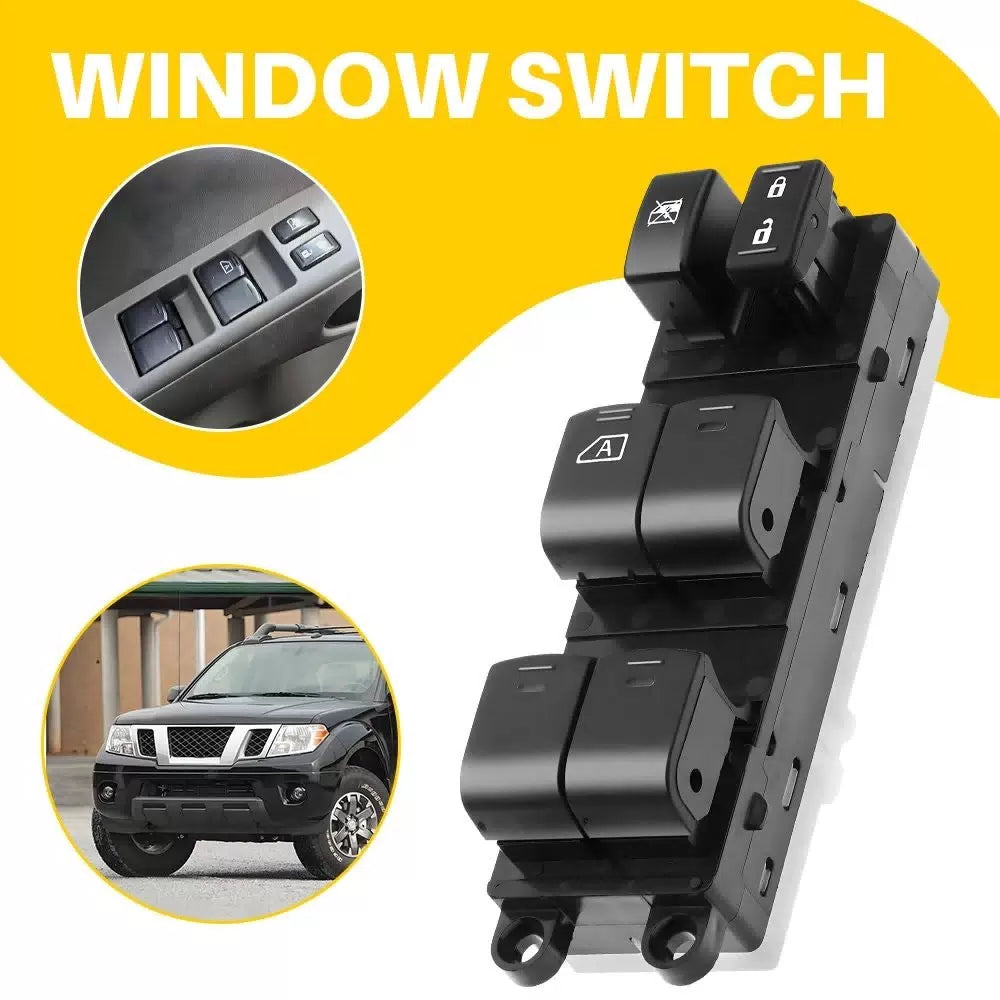 Left Master Power Window Switch For Nissan Frontier 2007-2019 Xterra 2007-2015 A 6B93BC-57 [1]