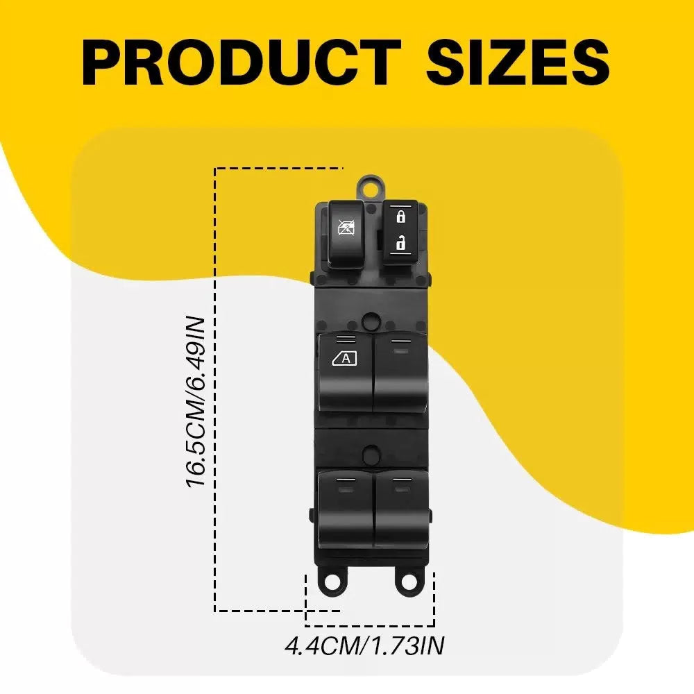Left Master Power Window Switch For Nissan Frontier 2007-2019 Xterra 2007-2015 A 6B93BC-57 [2]