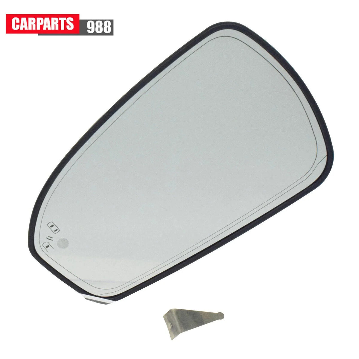 Left Mirror Glass Heated W/ Blind Spot Detect For 13-21 Ford Fusion DS7Z17K707H 6B93BC-57 [1]