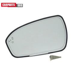 Left Mirror Glass Heated W/ Blind Spot Detect For 13-21 Ford Fusion DS7Z17K707H 6B93BC-57 [2]