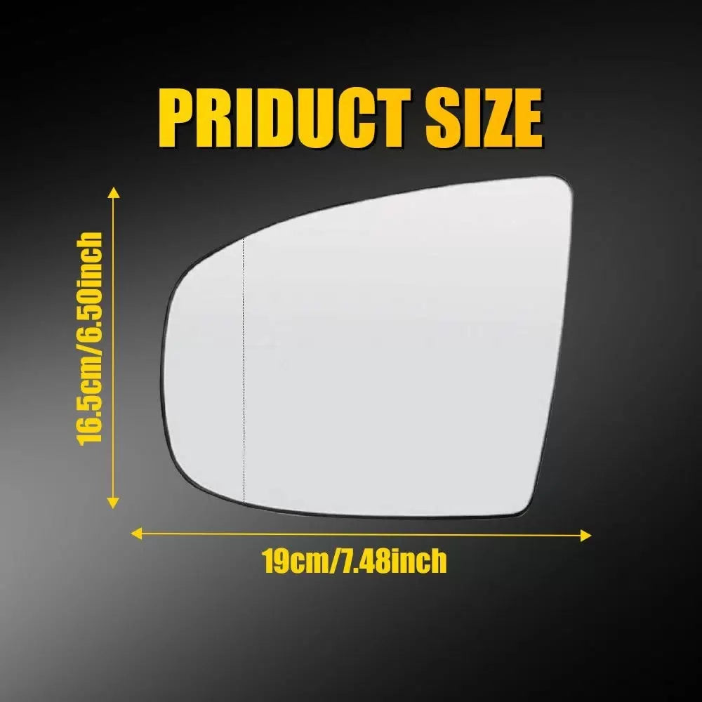 Left Mirror Glass for BMW X5 X6 E70 E71 E72 08-14 Heated Rearview Driver Side EA 6B93BC-57 [3]