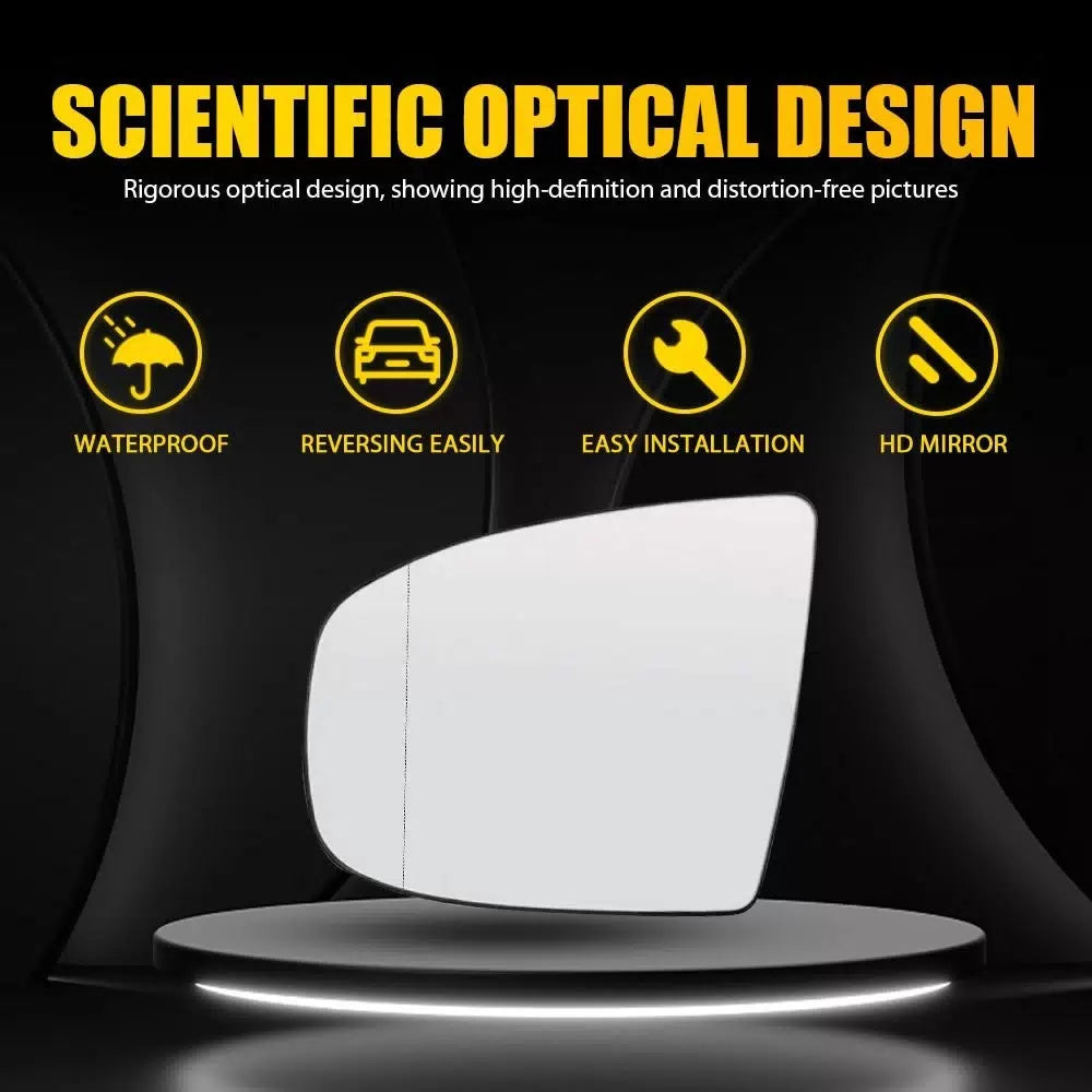 Left Mirror Glass for BMW X5 X6 E70 E71 E72 08-14 Heated Rearview Driver Side EA 6B93BC-57 [6]