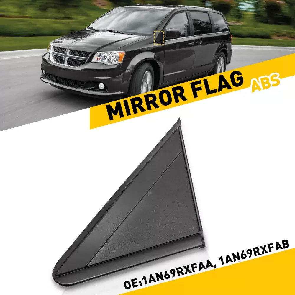Left Mirror Triangle Corner For Molding Fender 2008-2020 Dodge Grand Caravan US 6B93BC-57 [1]