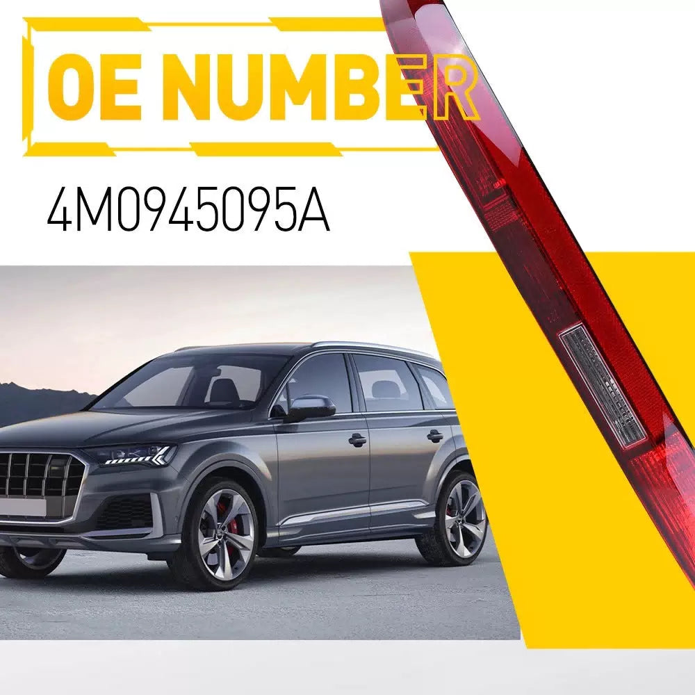 Left Rear Bumper Stop Lamp Light Reflector For Audi Q7 2016 2017 2018 2019 2020 6B93BC-57 [9]