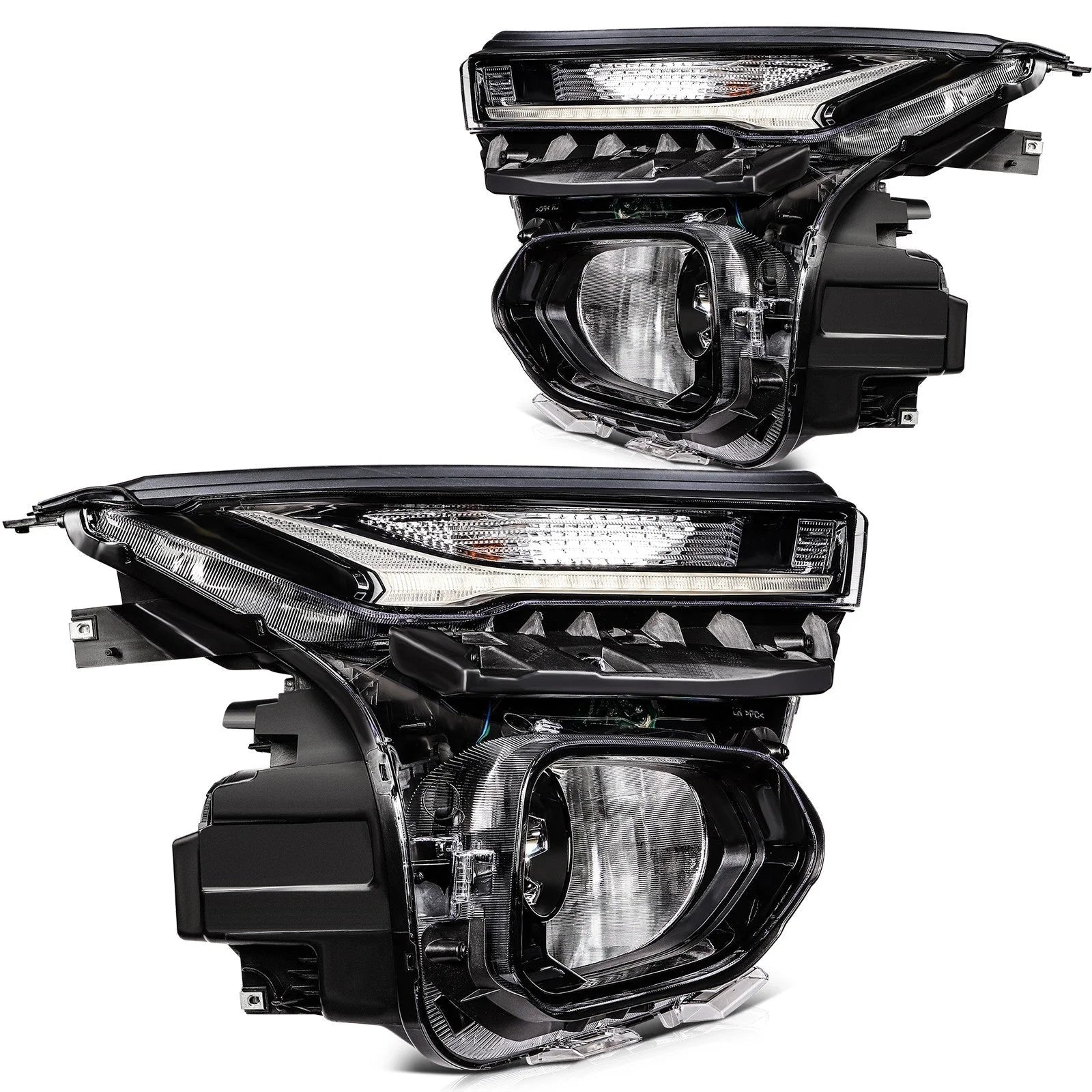 Left+Right Headlight Assembly For 2023-2021 Chevy Traiblazer w/LED DRL Projector 6B93BC-57 [2]