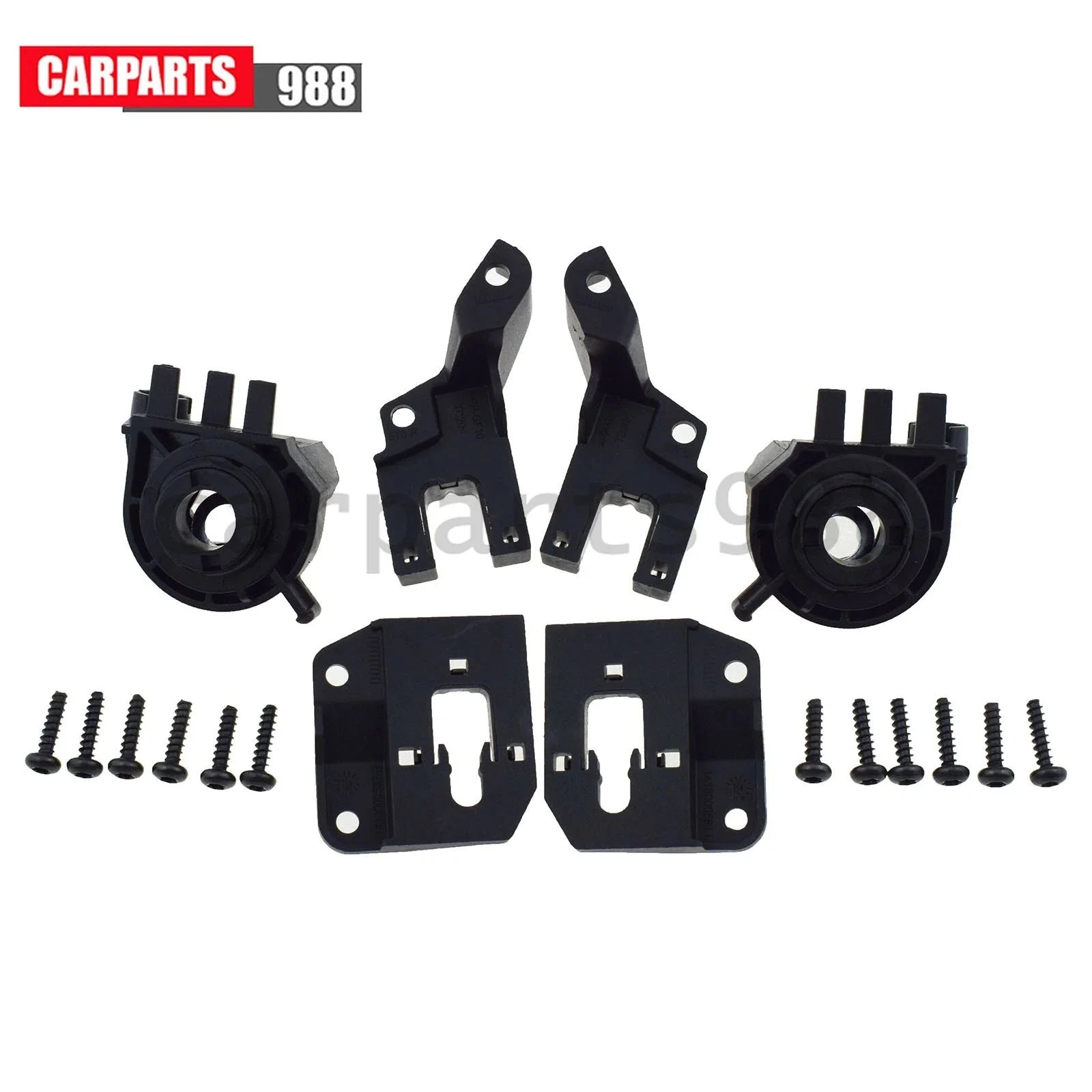 Left Right Headlight Bracket Repair Kit Fit for Audi A4 B9 2017-2019 8W0998121 6B93BC-57 [3]