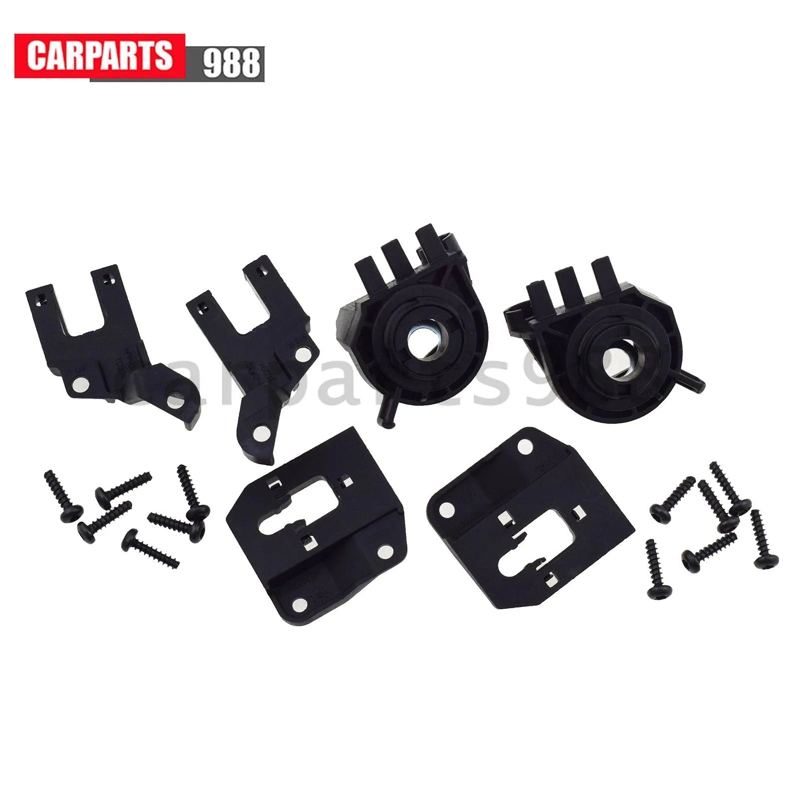 Left Right Headlight Bracket Repair Kit Fit for Audi A4 B9 2017-2019 8W0998121 6B93BC-57 [6]