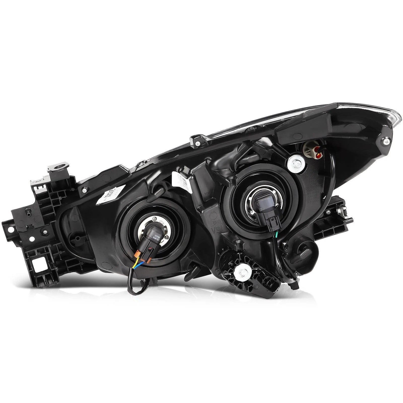 Left+Right Headlights Assembly For 2016-2014 Mazda 3 Pair w/Projector 6B93BC-57 [6]