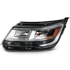 Left+Right Headlights Assembly For 2018-2016 Ford Explorer Limited XLT Platinum KOEEP [4]