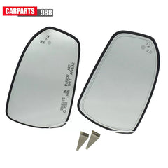 Left Right Mirror Glass Heated with Blind Spot Detect For 2013-2020 Ford Fusion 6B93BC-57 [1]