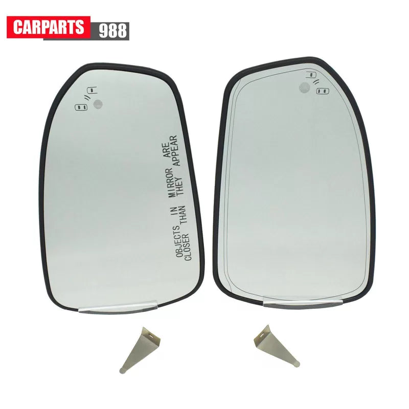 Left Right Mirror Glass Heated with Blind Spot Detect For 2013-2020 Ford Fusion 6B93BC-57 [2]