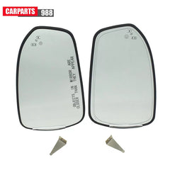 Left Right Mirror Glass Heated with Blind Spot Detect For 2013-2020 Ford Fusion 6B93BC-57 [2]
