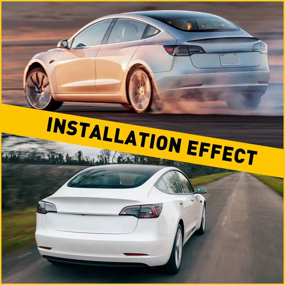 Left Right Rear Bumper Reflector Driver Passenger Side For 17-2023 Tesla Model 3 6B93BC-57 [10]