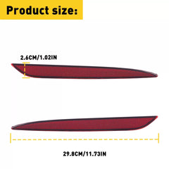 Left Right Rear Bumper Reflector Driver Passenger Side For 17-2023 Tesla Model 3 6B93BC-57 [3]