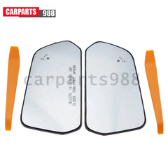 Left Right Rearview Heated Mirror Glass w/ Blind Spot For Ford Mustang 2015-2022 6B93BC-57 [1]
