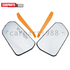 Left Right Rearview Heated Mirror Glass w/ Blind Spot For Ford Mustang 2015-2022 6B93BC-57 [3]