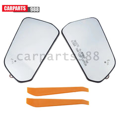 Left Right Rearview Heated Mirror Glass w/ Blind Spot For Ford Mustang 2015-2022 6B93BC-57 [4]
