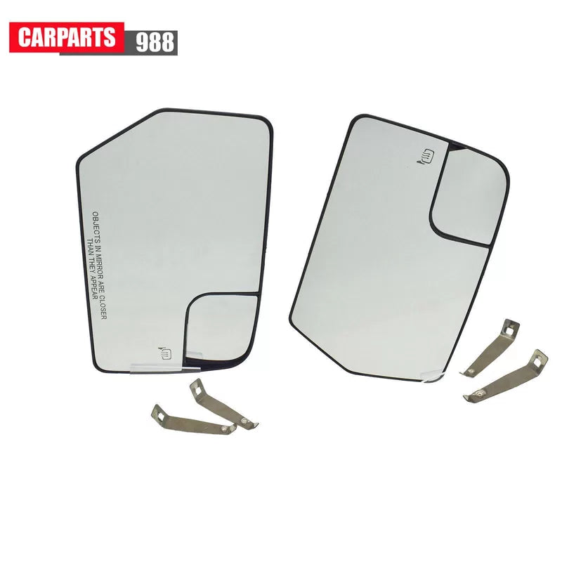 Left Right Rearview Mirror Glass Heated w/ Spotter for 2012-2017 Ford Expedition 6B93BC-57 [1]