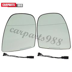 Left Right Side Rearview Mirror Glass Heated For 2007-2014 BMW E70 E71 E72 LCI 6B93BC-57 [1]