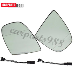 Left Right Side Rearview Mirror Glass Heated For 2007-2014 BMW E70 E71 E72 LCI 6B93BC-57 [3]