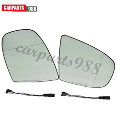 Left Right Side Rearview Mirror Glass Heated For 2007-2014 BMW E70 E71 E72 LCI 6B93BC-57 [4]