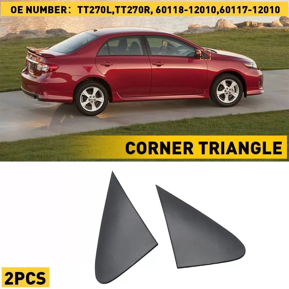 Left Right Side View Mirror Fender Trim Corner Cover FOR Toyota Corolla 08-13 EA 6B93BC-57 [1]
