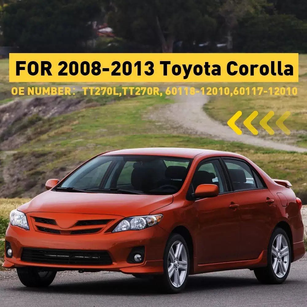 Left Right Side View Mirror Fender Trim Corner Cover FOR Toyota Corolla 08-13 EA 6B93BC-57 [7]