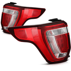 Left+Right Taillights Assembly For 2019 2018 2017 2016 Ford Explorer Red Lamp 6B93BC-57 [1]