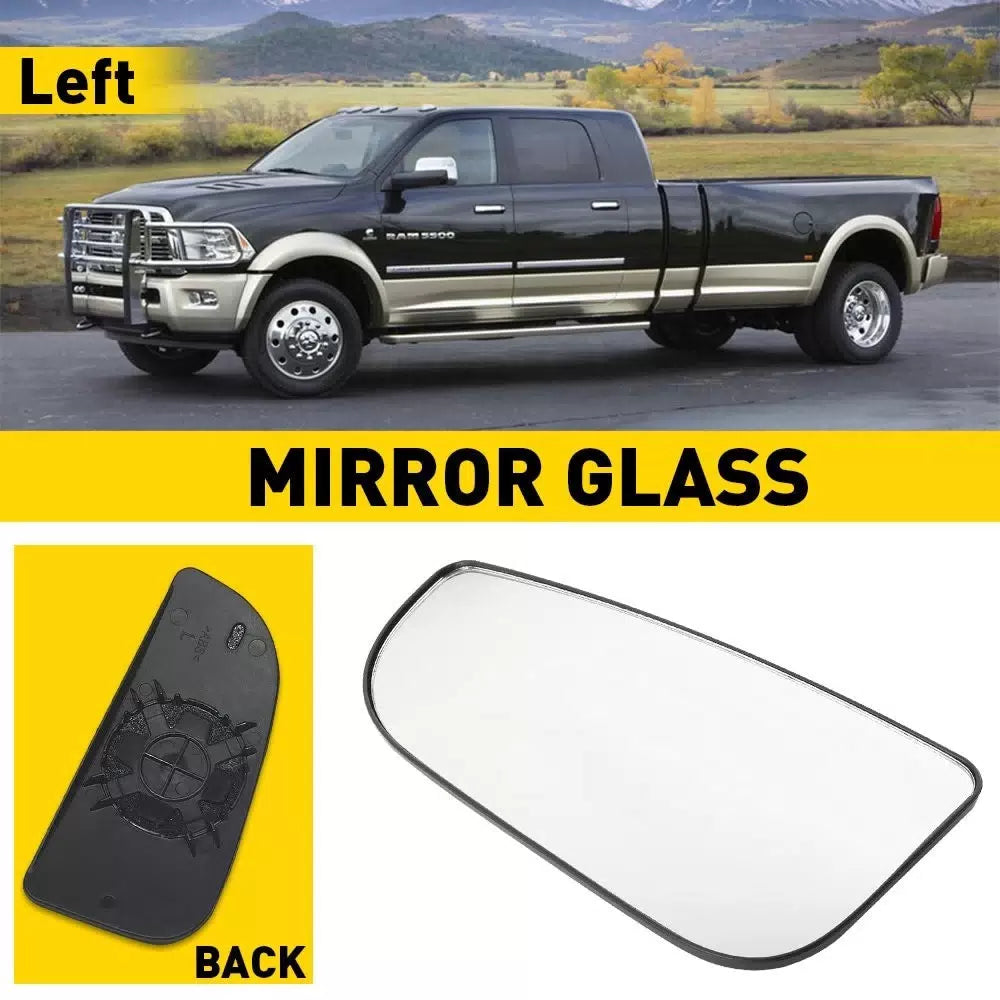 Left Side For Ram Dodge 1500 2500 Tow 3500 Mirror Spotter lower Glass 2010-20 EA 6B93BC-57 [2]