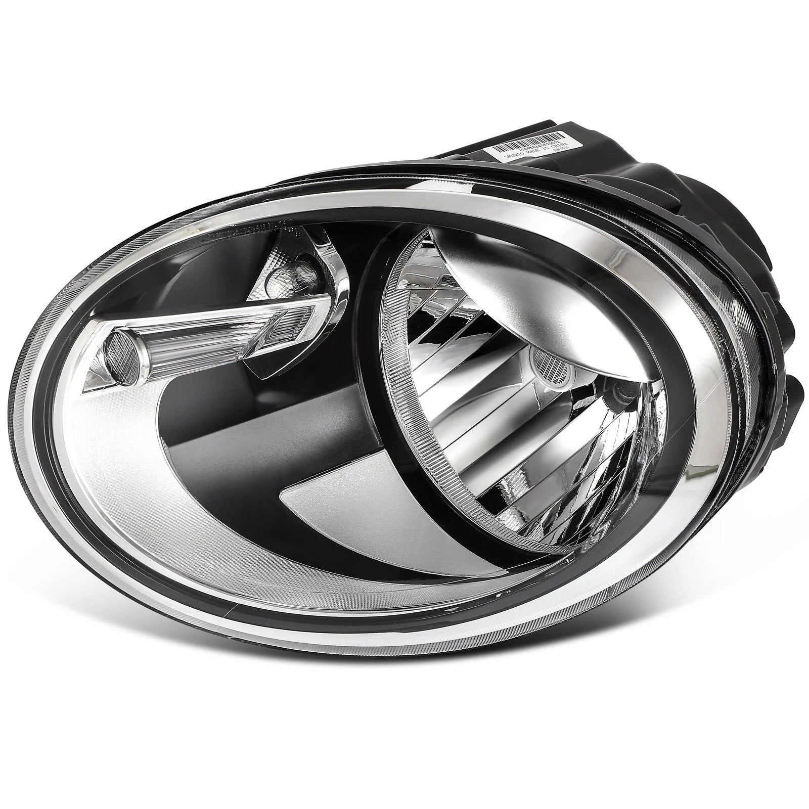 Left Side Headlight Assembly For 2012-2019 Volkswagen Beetle 1.8L 2.0L Black 6B93BC-57 [4]
