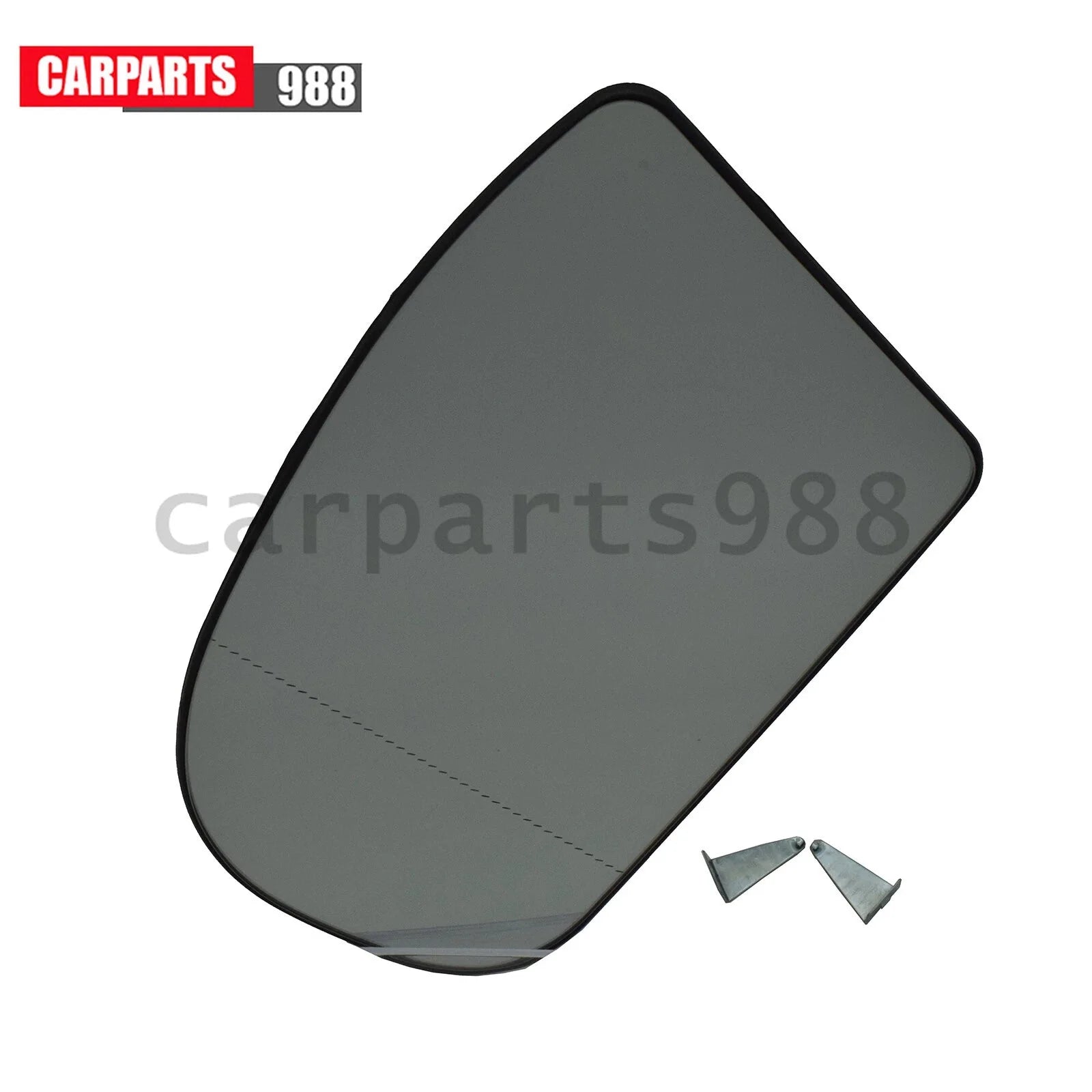 Left Side Heated Wing Mirror Glass w/ Backing For Mercedes W203 W211 2038100121 6B93BC-57 [2]