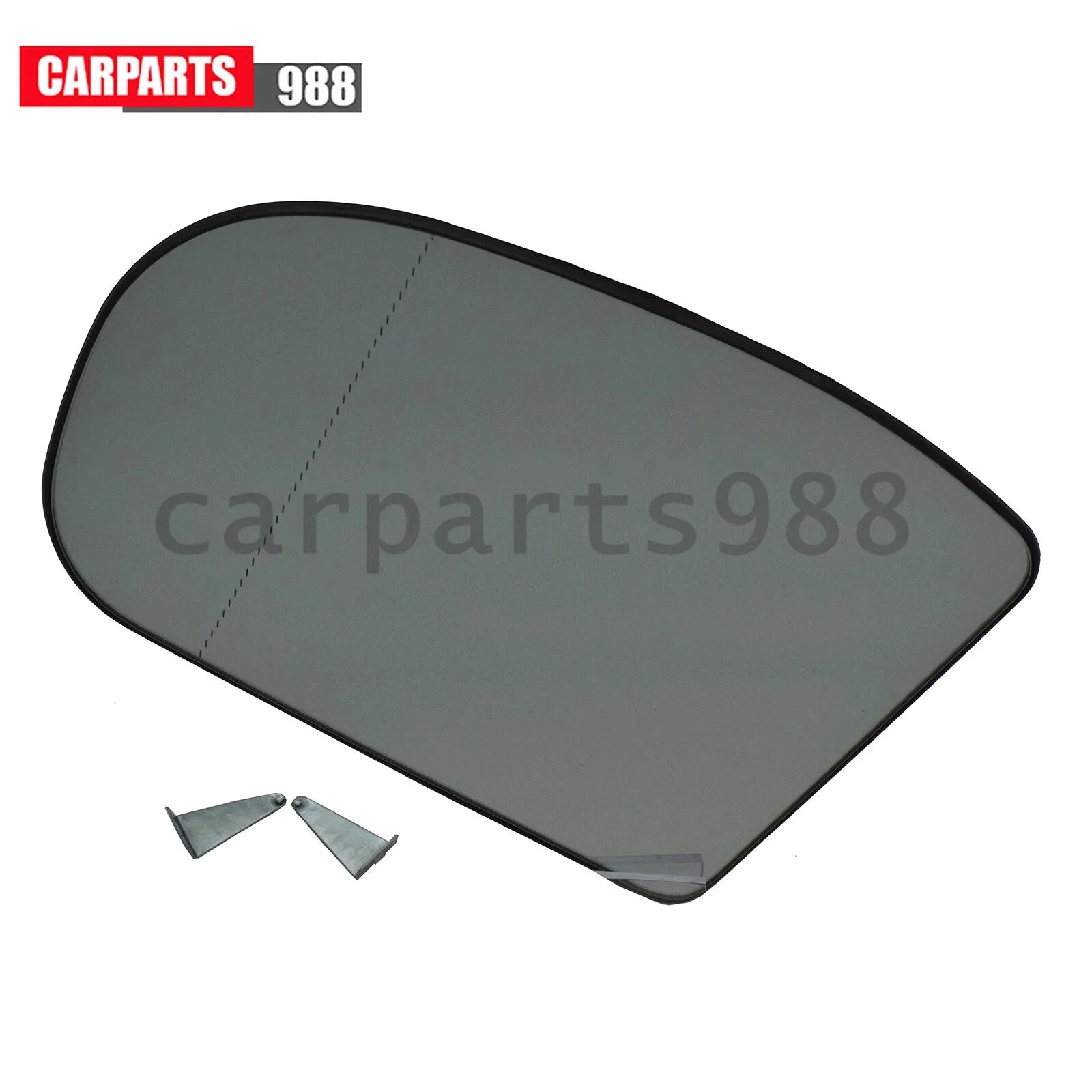 Left Side Heated Wing Mirror Glass w/ Backing For Mercedes W203 W211 2038100121 6B93BC-57 [8]