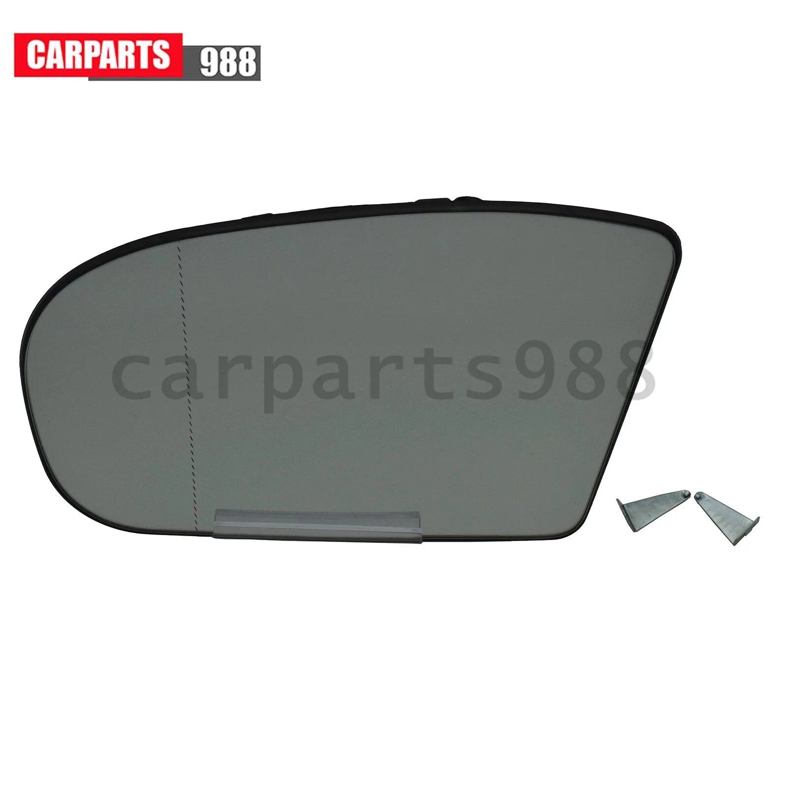 Left Side Heated Wing Mirror Glass w/ Backing For Mercedes W203 W211 2038100121 6B93BC-57 [9]