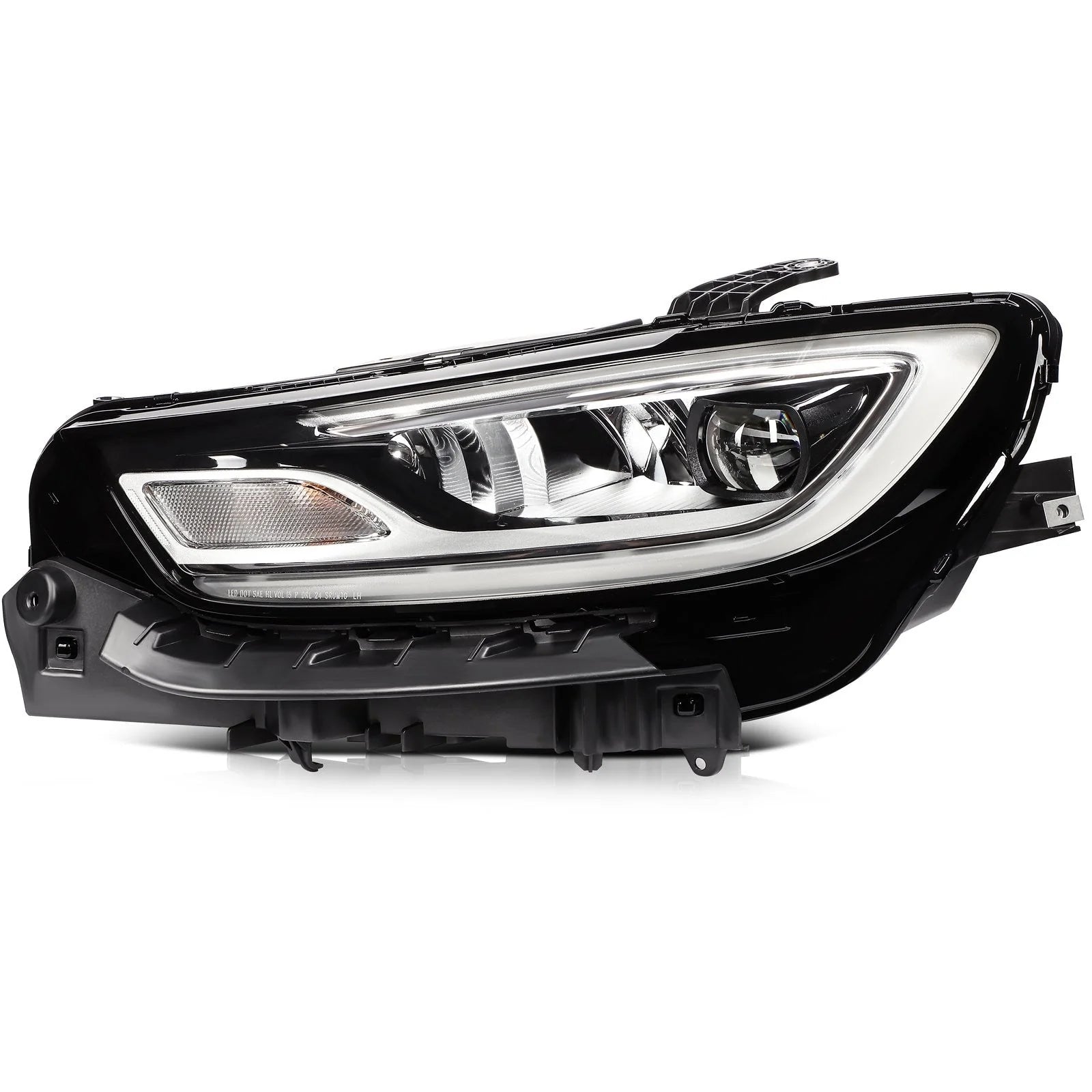 Left Side LED Headlight Assembly For 2021-2024 Chrysler Pacifica 3.6L Black 6B93BC-57 [1]