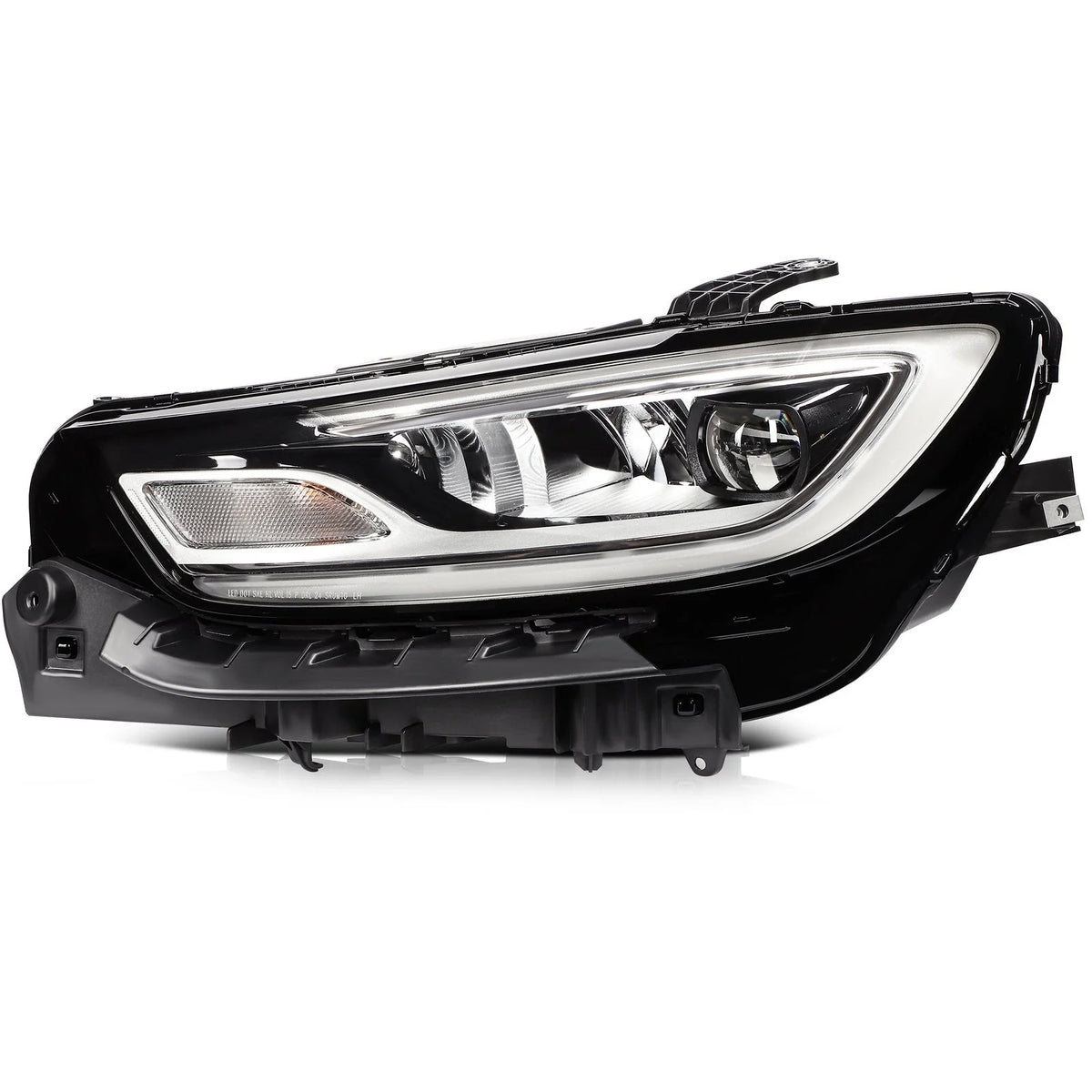 Left Side LED Headlight Assembly For 2021-2024 Chrysler Pacifica 3.6L Black 6B93BC-57 [1]