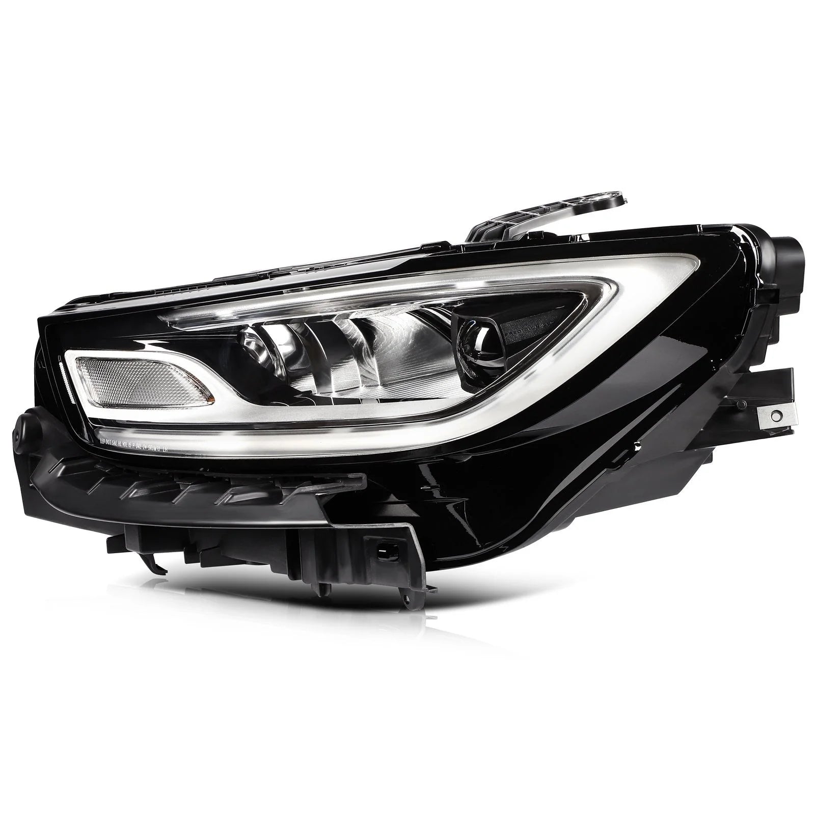 Left Side LED Headlight Assembly For 2021-2024 Chrysler Pacifica 3.6L Black 6B93BC-57 [3]
