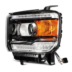 Left Side LED Headlight For 2015-2019 2500HD 3500HD 2014-2015 GMC Sierra 1500 6B93BC-57 [1]