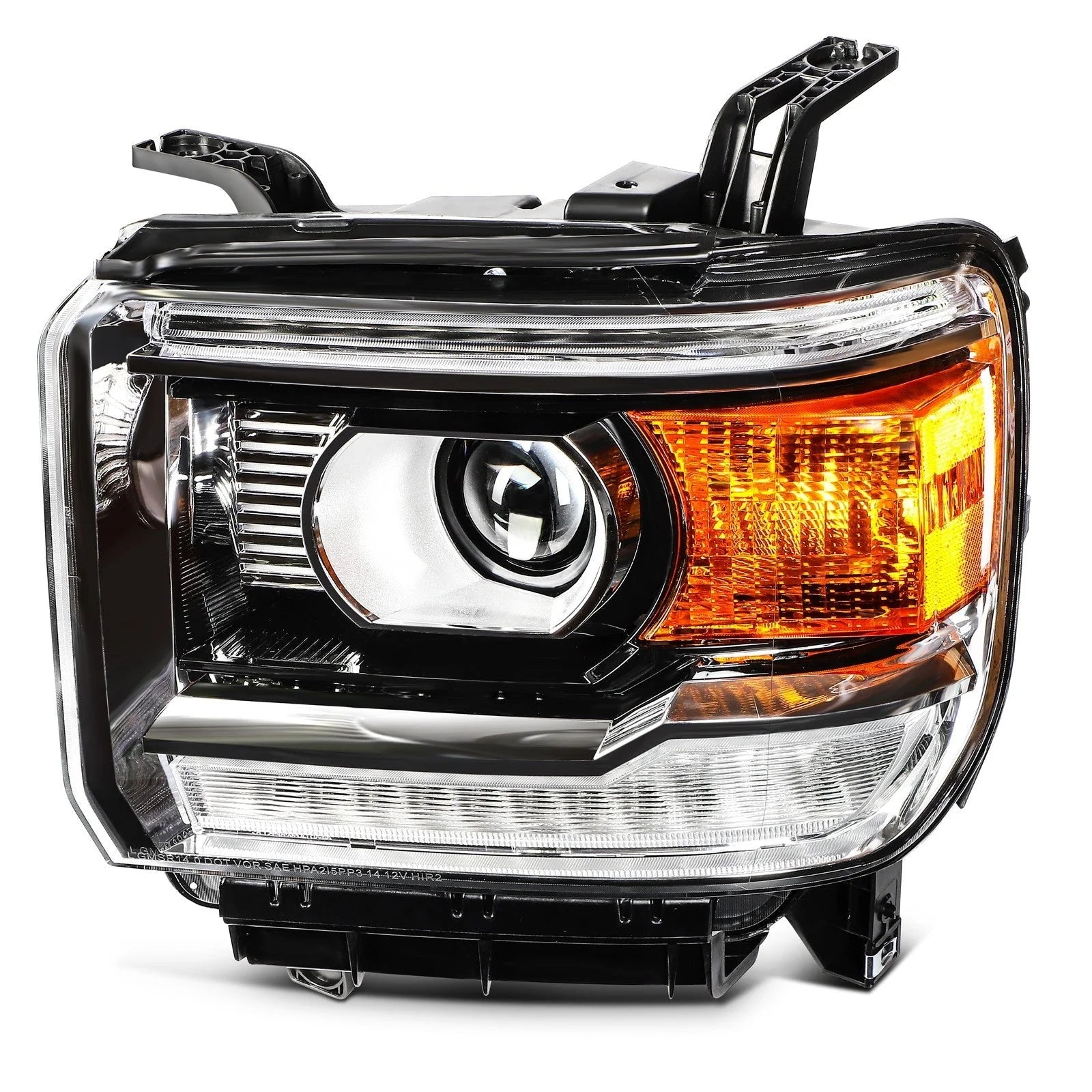 Left Side LED Headlight For 2015-2019 2500HD 3500HD 2014-2015 GMC Sierra 1500 6B93BC-57 [3]